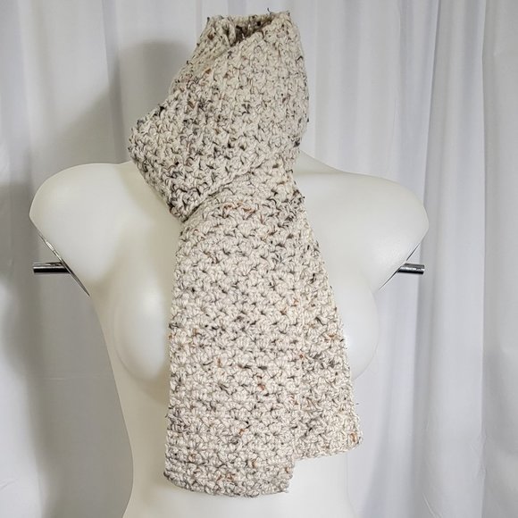 Hand Crochet Scarf - Picture 2 of 3